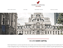 Tablet Screenshot of hawkcapital.com